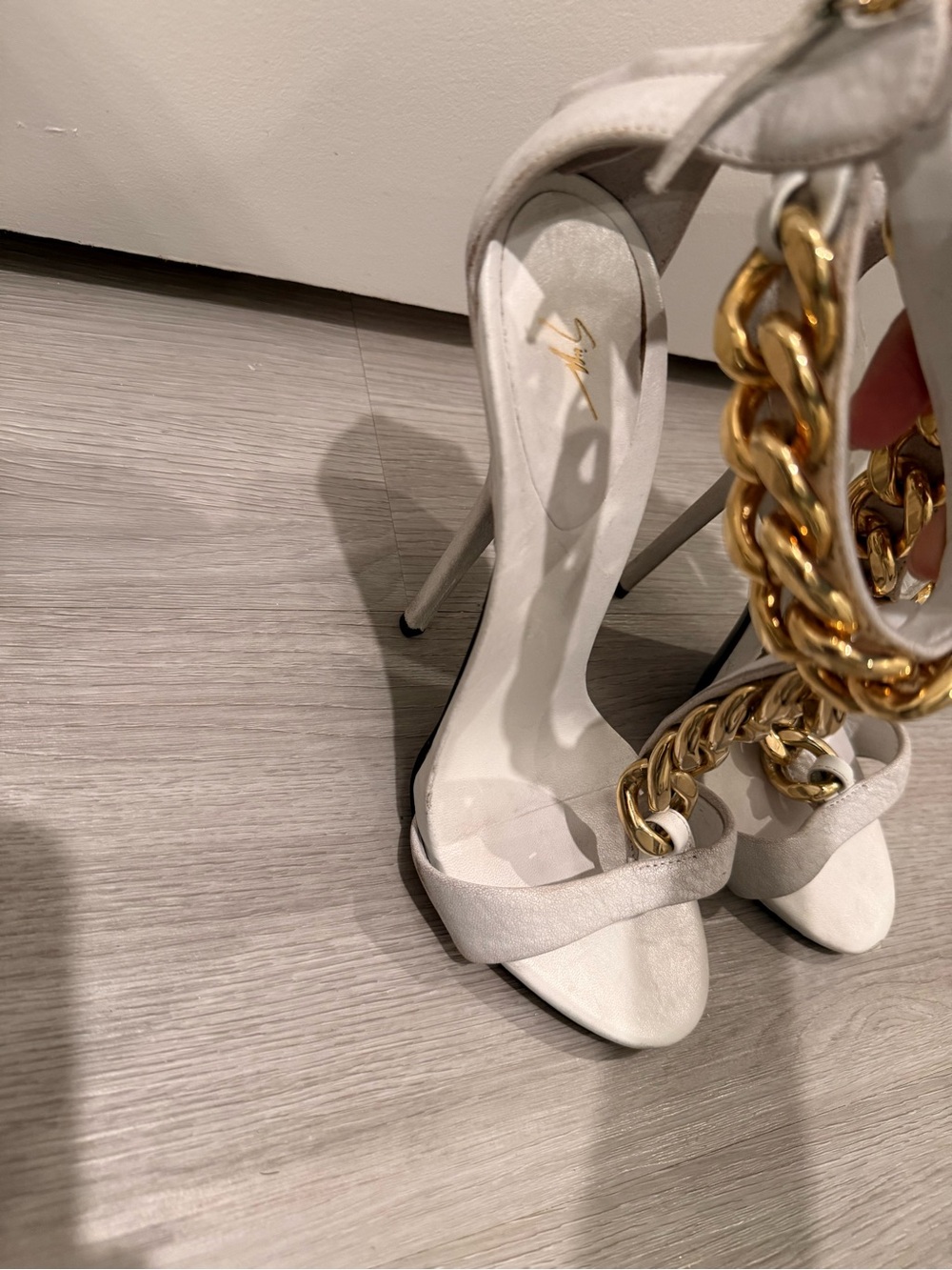 Giuseppe Zanotti Link Chain Heels